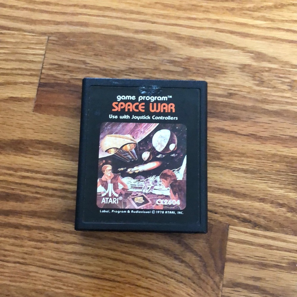Vintage Atari Space War Game
